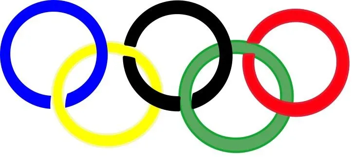 Dibujos aros olímpicos - Imagui
