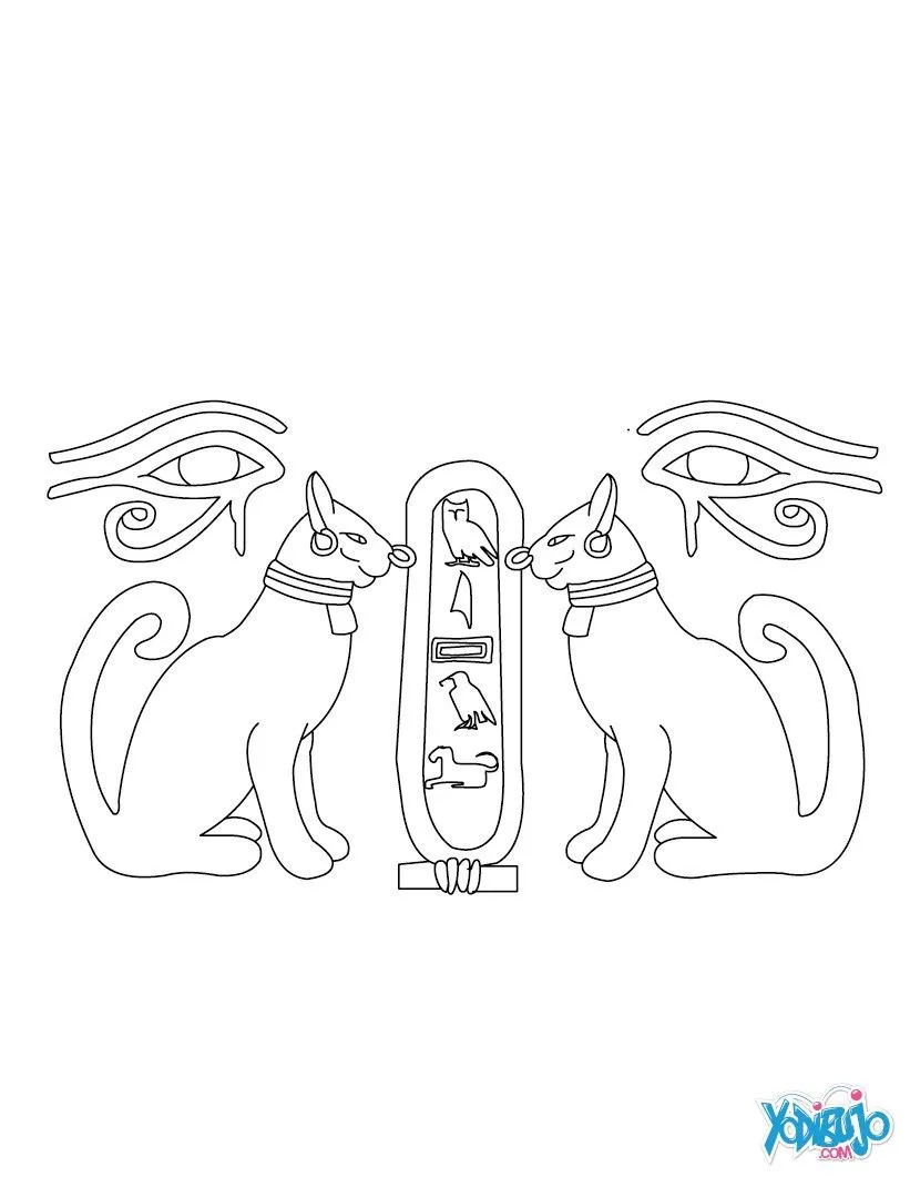 Dibujos del ARTE del ANTIGUO EGIPTO para colorear, PAPIRO DEL ... Dibujos del ARTE del ANTIGUO EGIPTO para colorear, PAPIRO DEL ...