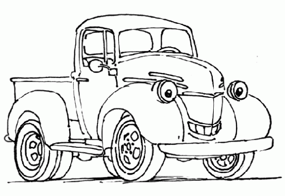 Dibujo de auto similar a los de Cars | Dibujos de Autos para ...