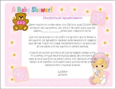 Invitaciónes para baby shower niña para imprimir - Imagui