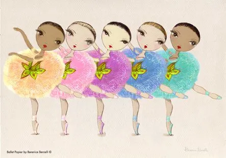 Dibujos de bailarinas de ballet - Imagui