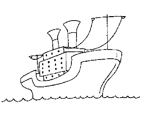 Barcos para colorear faciles - Imagui
