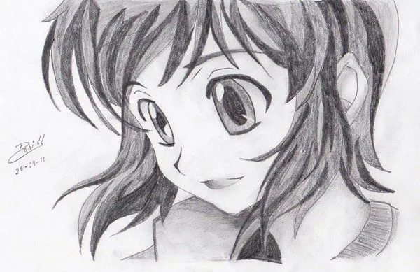 Dibujos de animes tristes para dibujar - Imagui