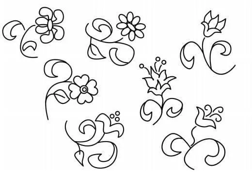 Dibujos para bordar on Pinterest | Embroidery Patterns, Hand ...