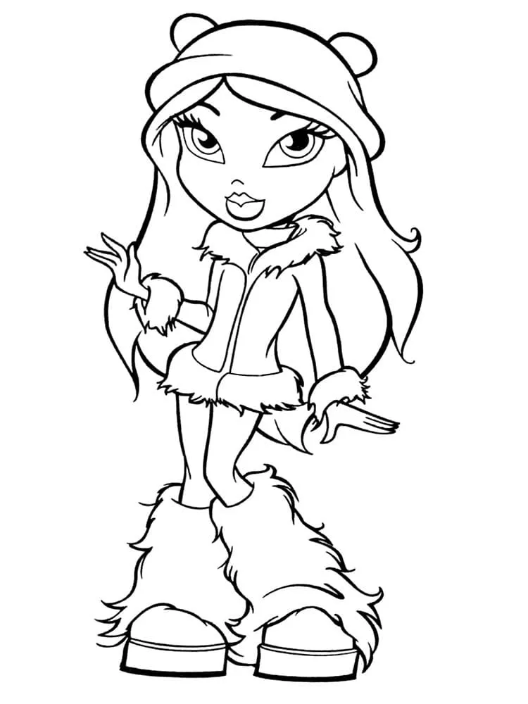 Dibujos de Bratz para colorear - 100 imágenes para imprimir gratis Dibujos de Bratz para colorear - 100 imágenes para imprimir gratis