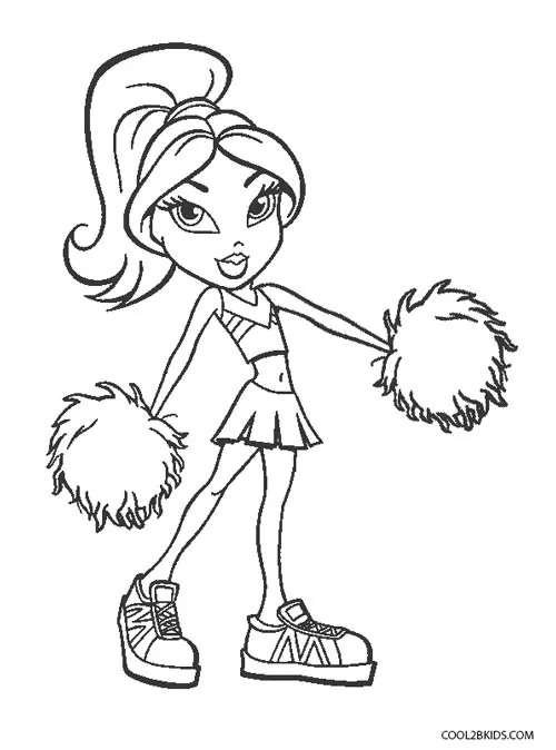 Dibujos de Bratz para colorear - Páginas para imprimir gratis Dibujos de Bratz para colorear - Páginas para imprimir gratis