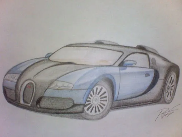 Imágenes de un carro bugatti para dibujar - Imagui