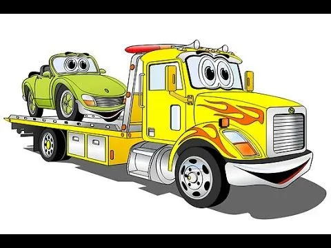 dibujos camiones para niños, dibujos infantiles animados, - YouTube