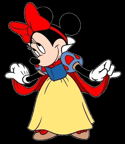 Dibujo de Minnie Mouse a color - Imagui