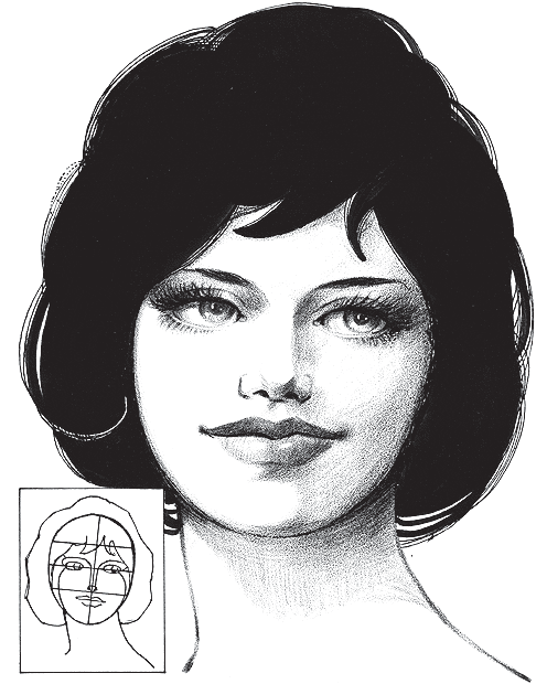 Imagui.com dibujo de rostro femenino - Imagui