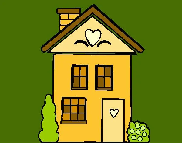 Dibujos de Casas para Colorear - Dibujos.net Dibujos de Casas para Colorear - Dibujos.net