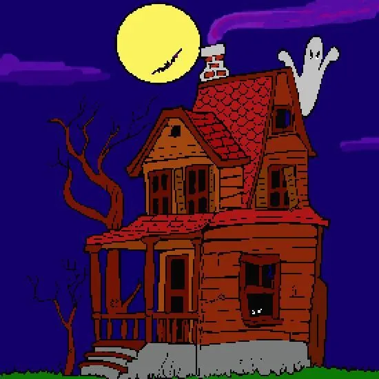 Dibujos de casas embrujadas - Imagui