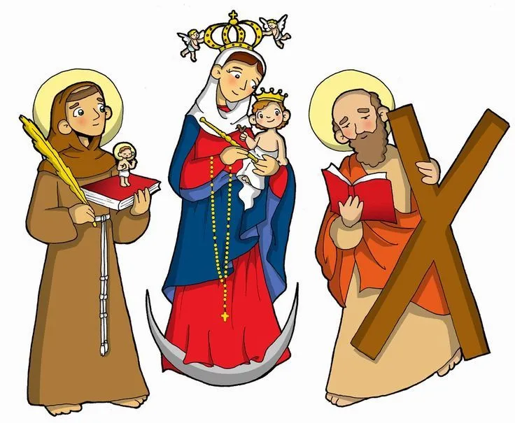 Dibujos para catequesis: NUESTRA SEÑORA DEL ROSARIO DE CHIQUINQUIRÁ | Virgen  de chiquinquira, Imágenes de la virgen, Virgen maría