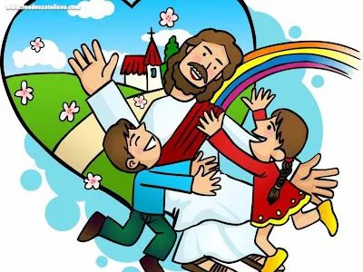 dibujos catolicos animados caricaturas religiosas muñequitos ...