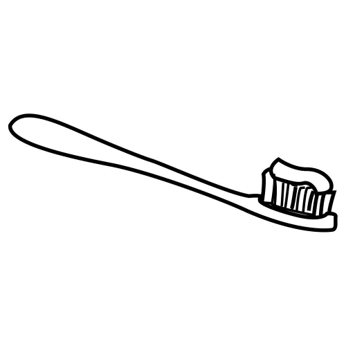 Dibujos de cepillo de dientes para colorear - Imagui