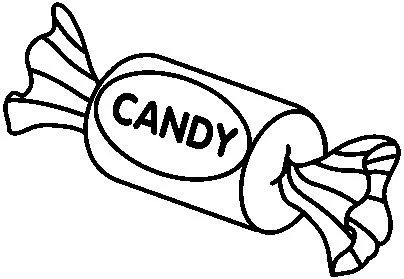 Dibujos para colorear de dulces y caramelos - Imagui