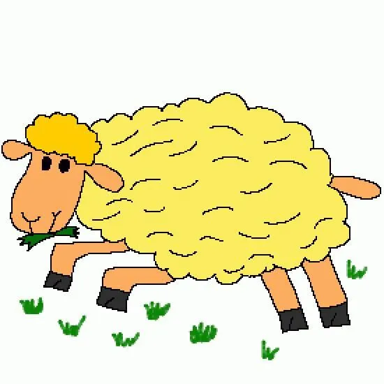 colorear una oveja - Dibujos para pintar animales para colorear en ...