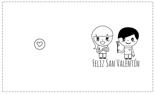 Para dibujar una tarjeta de San Valentín para niñas - Imagui