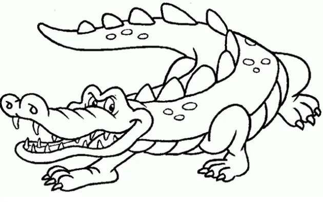 Dibujos para colorear de animales reptiles - Imagui