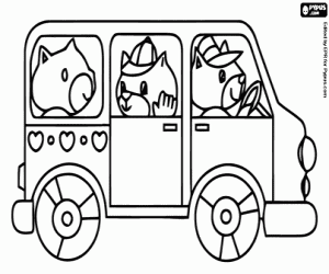 Dibujos para colorear de Autobuses , dibujos para imprimir de ... Dibujos para colorear de Autobuses , dibujos para imprimir de ...