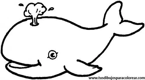 dibujos para colorear de Ballenas | dibuixos de ballenes ...