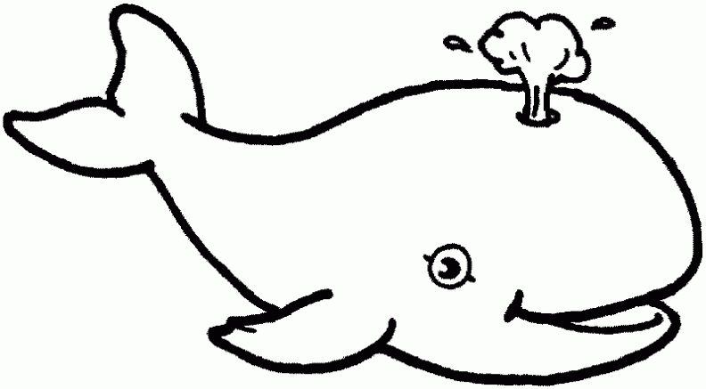 Dibujos infantiles de una ballena - Imagui