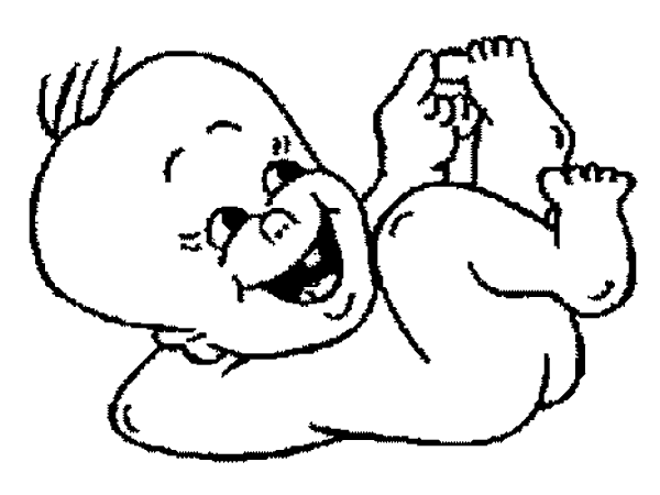 Caricatura de un bebé - Imagui
