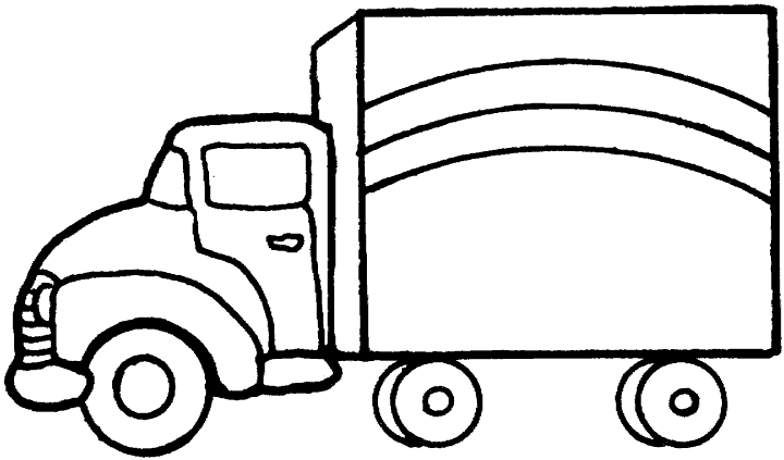 Dibujos para colorear de Camiones