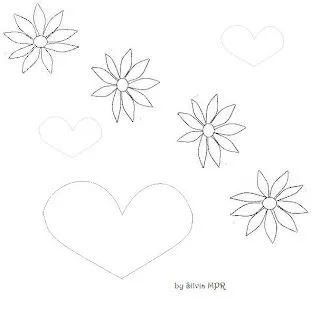 Dibujos para colorear de corazones y estrellas Dibujos para colorear Dibujos para colorear de corazones y estrellas Dibujos para colorear