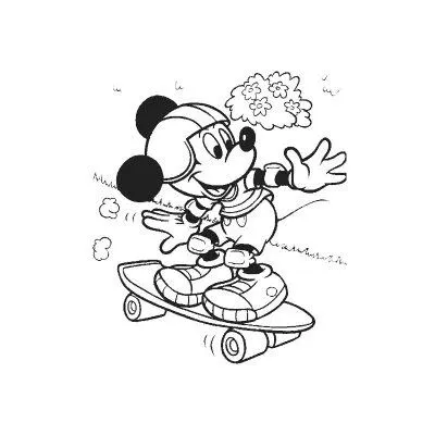 DIBUJOS PARA COLOREAR: DIBUJO PARA COLOREAR DE MICKEY MOUSE EN ... DIBUJOS PARA COLOREAR: DIBUJO PARA COLOREAR DE MICKEY MOUSE EN ...