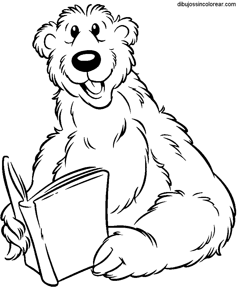Dibujos Sin Colorear: Dibujos de Osos para Colorear Dibujos Sin Colorear: Dibujos de Osos para Colorear