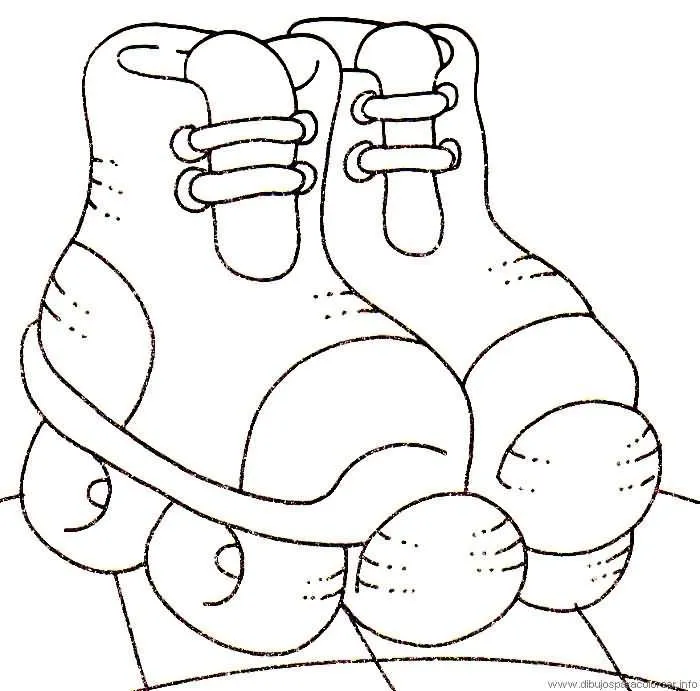Dibujos para colorear: Dibujos de patines para colorear Dibujos para colorear: Dibujos de patines para colorear