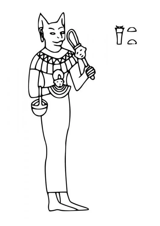 Dibujos para colorear dioses egipcios - Imagui Dibujos para colorear dioses egipcios - Imagui