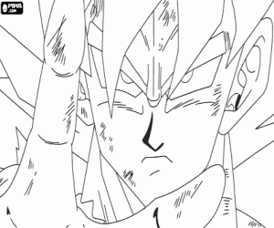 Dragon Ball Z para colorear de goku ssj4 - Imagui