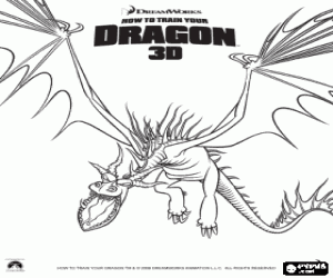 Dibujos para colorear de Cómo entrenar a tu dragón , dibujos para ...