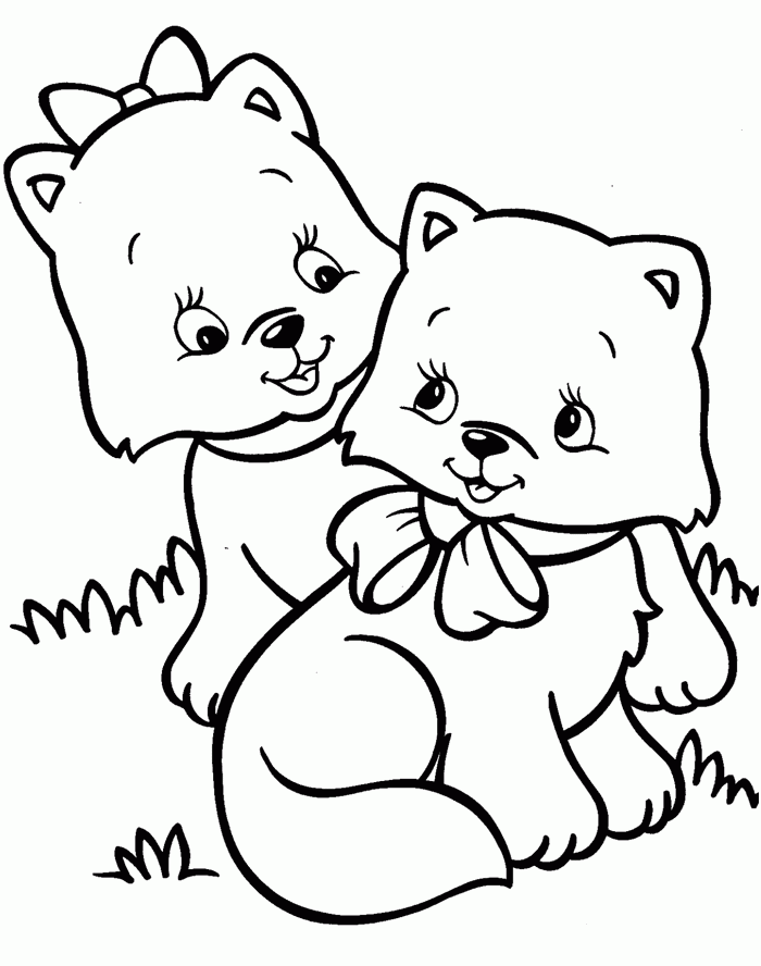 Dibujos para colorear de gatos. MundoGatos. Dibujos para colorear de gatos. MundoGatos.