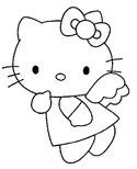 Dibujos para colorear Hello Kitty Dibujos para imprimir