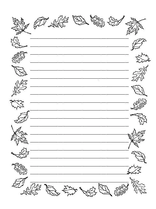 Dibujos para colorear de Hojas de los árboles, Plantillas para ... Dibujos para colorear de Hojas de los árboles, Plantillas para ...