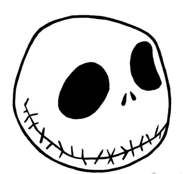 Dibujos de jack skeleton para colorear - Imagui
