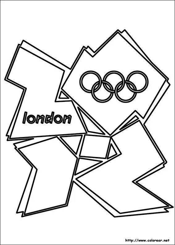 Dibujos para colorear de Juegos Olímpicos
