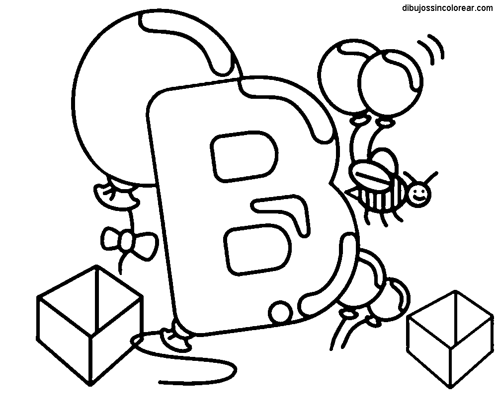 Dibujos Sin Colorear: Letras del Alfabeto para Colorear (A, B, C ... Dibujos Sin Colorear: Letras del Alfabeto para Colorear (A, B, C ...
