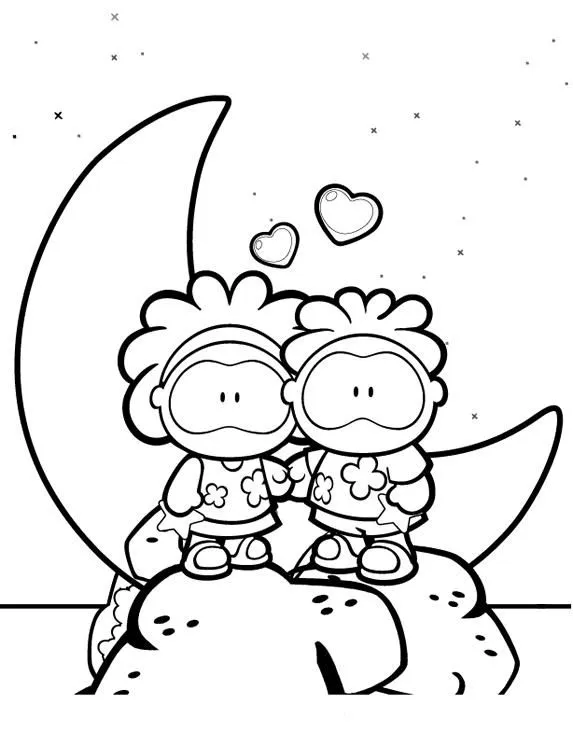 Dibujos para colorear: Dibujos para colorear - Luna Wamba Dibujos para colorear: Dibujos para colorear - Luna Wamba