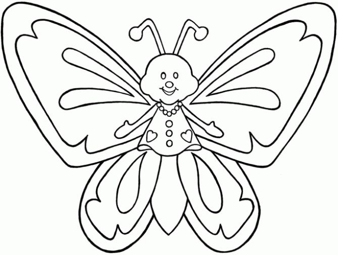Dibujos para colorear. Maestra de Infantil y Primaria.: Mariposas ...