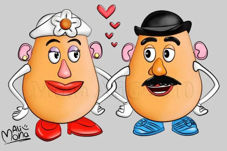 Dibujos para colorear. Maestra de Infantil y Primaria.: Mr Potato ...