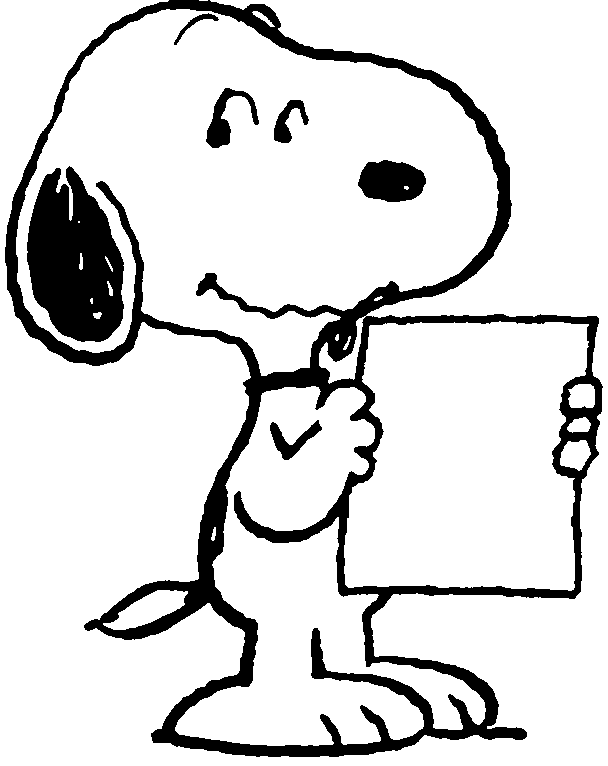 Dibujos para colorear. Maestra de Infantil y Primaria.: Snoopy ...