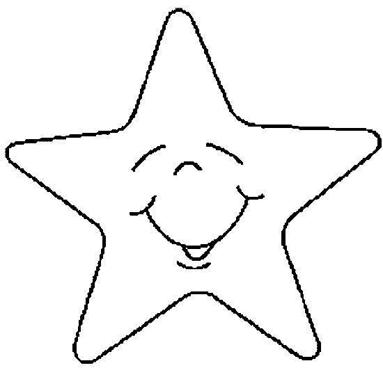 Dibujos para Colorear y Manualidades: Estrellas para colorear bonitas