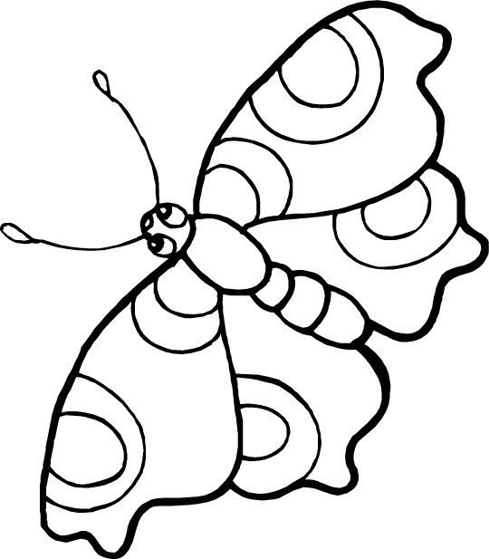 Plantilla para pintar mariposas - Imagui