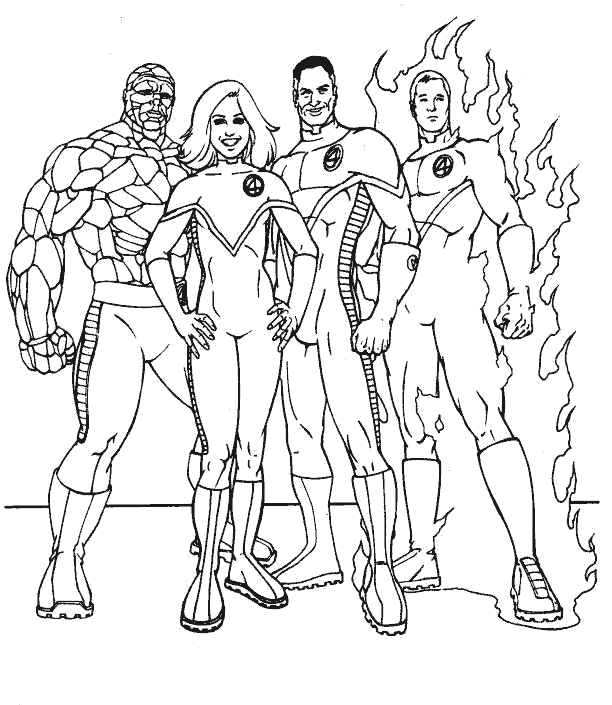 Dibujos para colorear superheroes marvel - Imagui