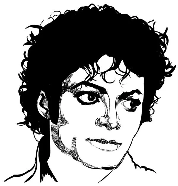 Dibujos para colorear Michael Jackson Dibujos para imprimir
