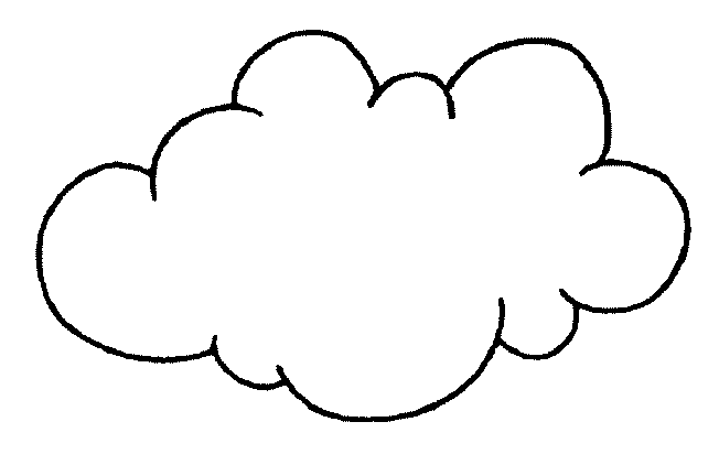 Dibujos para colorear de Nubes, Cúmulos, Estratos, Nimbos
